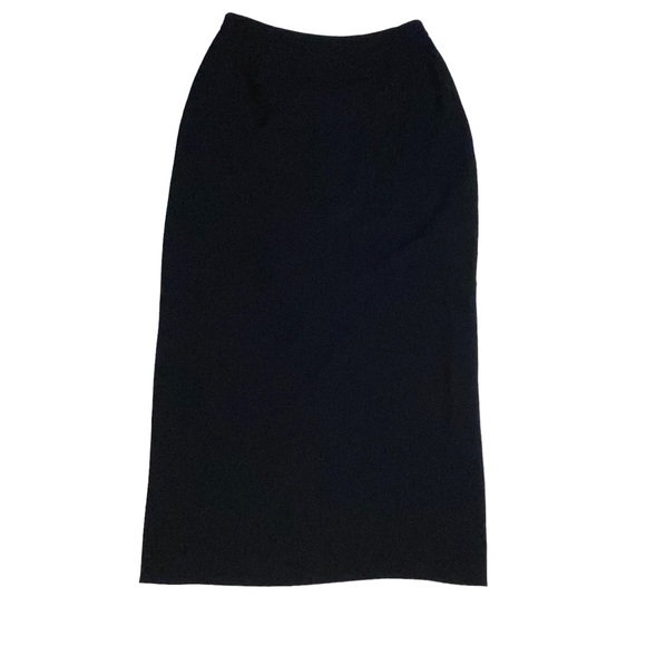 Liz Claiborne Long Black Modest Lined Skirt - Women’s 6 - Picture 6 of 8